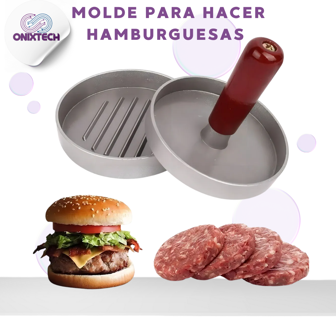 MOLDE PARA HACER HAMBURGUESAS